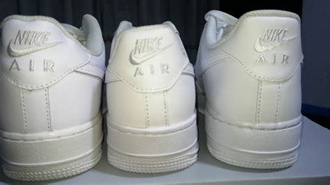 tenis nike air force 1 originales vs fake|nike air force 1 falso.